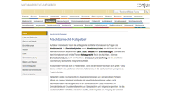 Desktop Screenshot of nachbarrecht-ratgeber.de
